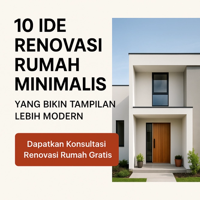 Ide Renovasi Rumah Minimalis Modern