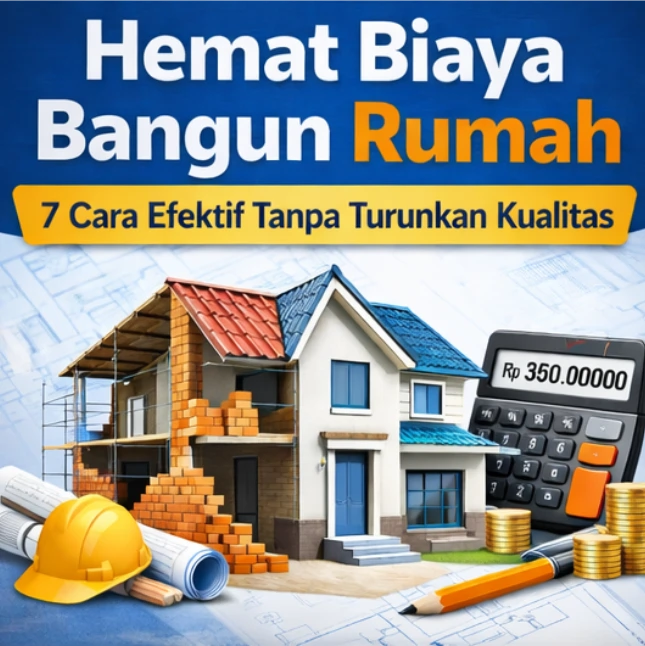 Cara menghemat Biaya Bangun Rumah tanpa mengurangi kualitas konstruksi