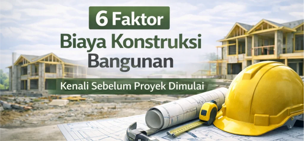 Faktor yang mempengaruhi biaya konstruksi bangunan dan estimasi anggaran proyek