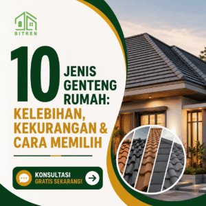 10 jenis genteng rumah dan panduan memilih genteng