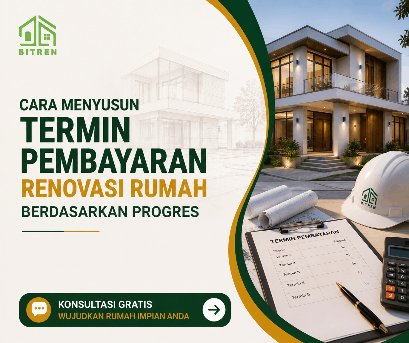 Cara menyusun termin pembayaran renovasi rumah berdasarkan progres