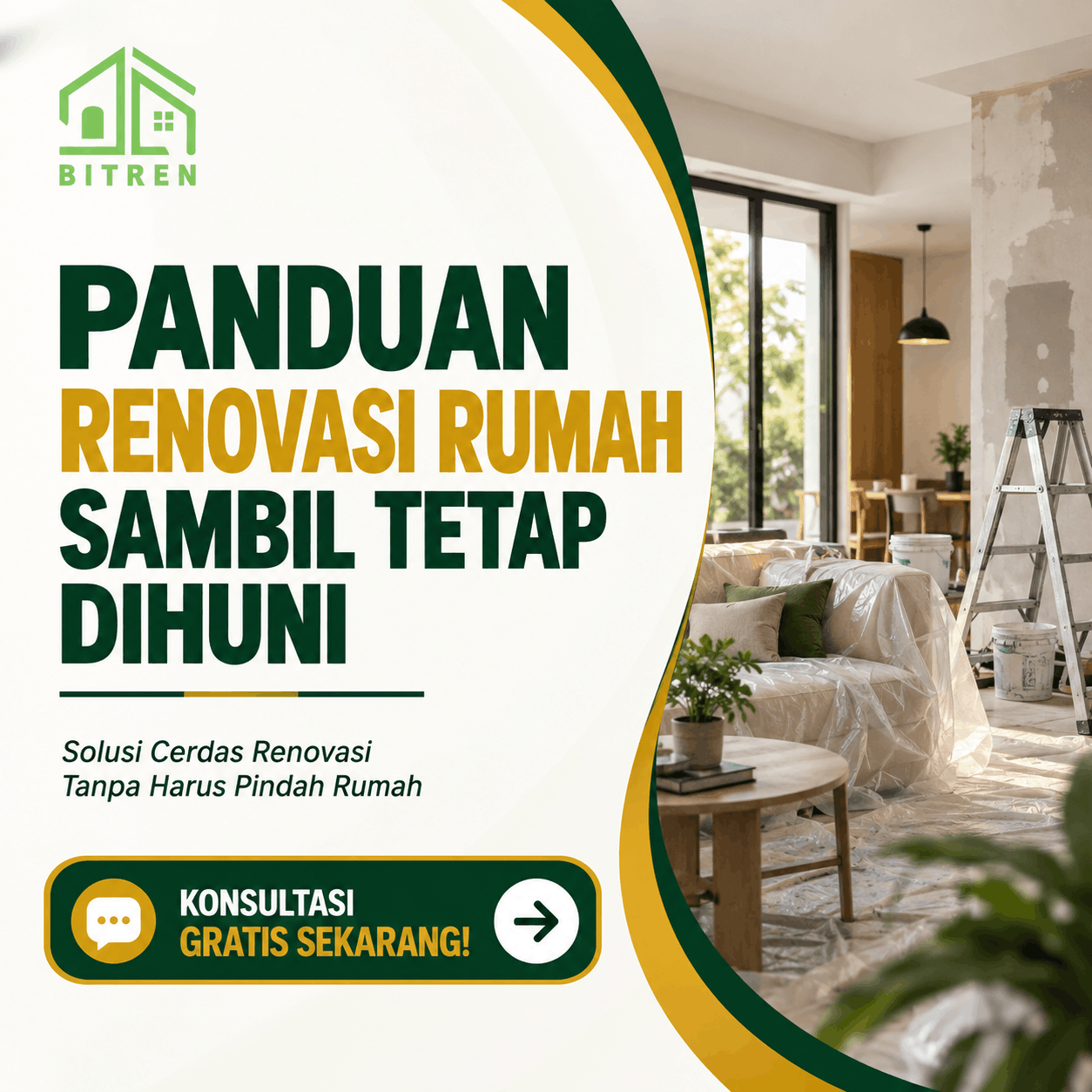 Panduan renovasi rumah sambil tetap dihuni