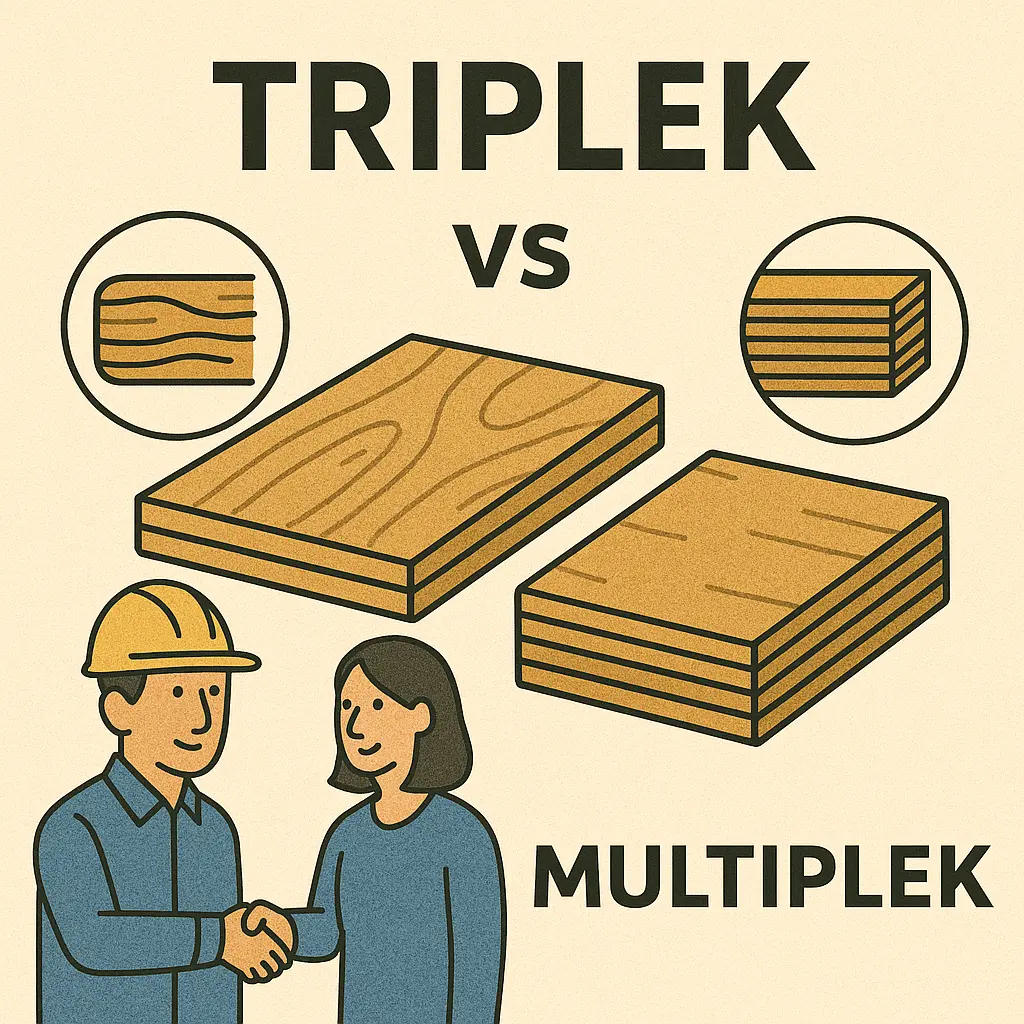 Triplek vs Multiplek, Panduan Lengkap Memilih Bahan Kayu Lapis Terbaik